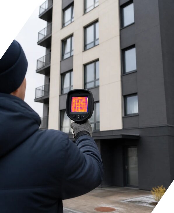 Тепловизионное обследование зданий в Грозном от 5131 р. | ЭкспертизаРоссия